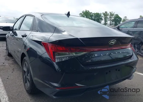 2023 Hyundai Elantra Hybrid Blue из США, поврежденный, VIN KMHLM4AJ9PU033819